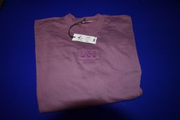 *Lee Long Sleeve Relax Fit Top in Violet Size: L