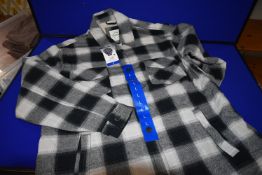 *Jachs Girlfriend Fleece Lined Checked Shirt Size: L