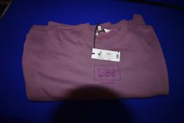 *Lee Long Sleeve Top in Plum Size: M