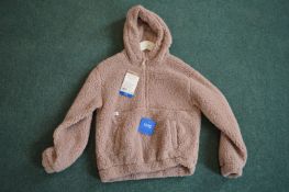 Mondetta Girl's Half-Zip Hoodie Size: 11-12 years