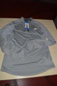 *Umbro Half-Zip Sports Top in Grey Size: L
