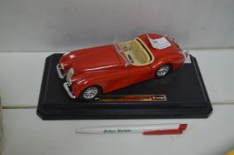 Burago Jaguar XK120 Roadster