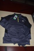 *Umbro Half-Zip Sports Top in Black, Grey & Lime Size: XL