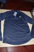 *Umbro Half-Zip Sports Top in Blue Size: L