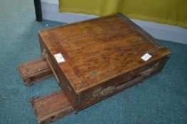 Vintage Folding Artists Easel with Case
