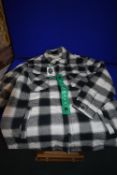 *Jachs Girlfriend Fleece Lined Checked Shirt Size: XL