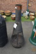 *Colorado Streamline Metal Chimenea