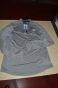 *Umbro Half-Zip Sports Top in Grey Size: L