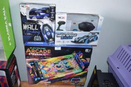 Electronic Pinball Game, and RC Cars
