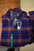 *Grayers Heritage Flannels Blue & Terracotta Check Shirt Size: XL