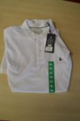 *Jack Wills Gent’s White Polo Shirt Size: XL