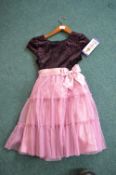 Joana Michelle Girl's Party Dress Size: 10 years