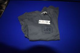 *Lee Long Sleeve Relax Fit Top in Grey Size: L
