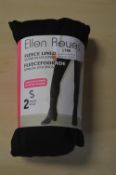 *Two Ellen Reyes Fleece Lined Leggings Size: S