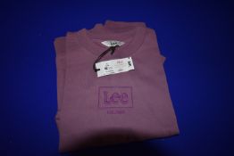 *Lee Long Sleeve Relax Fit Top in Violet Size: L