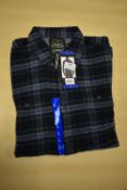 *Grayers Heritage Flannels Blue & Green Check Shirt Size: L