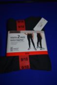 Mondetta Youth 2pk Active Leggings Size: 9-10 years