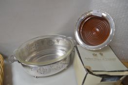 Maplin & Webb Serving Dish, and a Arthur Price Plated Coaster