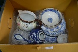 Vintage Blue & White Oriental Porcelain (some AF)