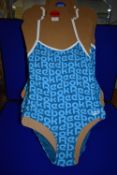 *Reebok Lady’s Blue Swimsuit Size: M
