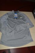 *Umbro Half-Zip Sports Top in Grey Size: L