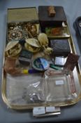 Small Collectibles, Boxes, Costume Jewellery, etc.