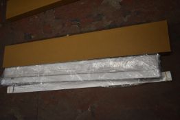 *35mm Faux Wood Venetian Blinds 114x115cm (as new