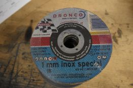 Three Packs of 25 Flap Discs 115x1x22.23mm