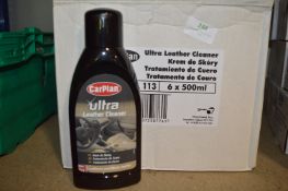 6x 500ml Ultra Leather Cleaner