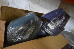 ~20 Green and ~20 Blue Lampshades