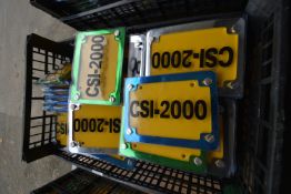 ~50 Plastic ~19x14.5cm License Plates