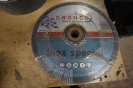 Pack of 25 Dronco Inox Special Cutting Discs 230x1