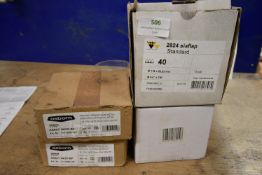 Four Boxes of Assorted Flap Wheels and Cutting Dis