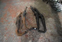 Four Two Stroke Motorcycle Exhausts