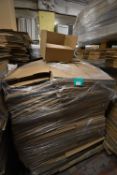 *Pallet of Small Cardboard Boxes 31x23x12cm