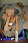 Quantity of Carpenters Hammers, Mallets, etc.