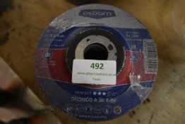 Two Packs of 10 Grinding Discs 115x6x22mm