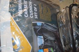 Premium Car Seat Cushion Set and Two Other Car Sea