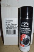 6x 500ml of Auto Zone Break Cleaner