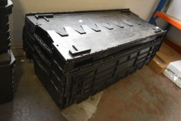 Three Long Plastic Boxes