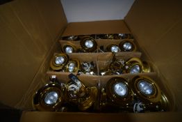 ~70 Gold Effect Downlights