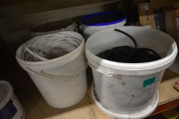 *Four Tubs and a Box of Assorted Extruder Seals