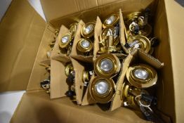 ~50 Gold Effect Downlights