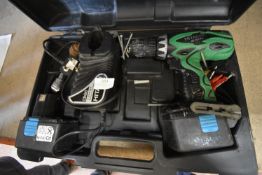Hitachi Cordless Drill with Spare Battery & Charge
