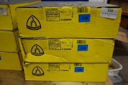 Three Boxes of 25 Slitting Discs 230x1.9x22.23mm