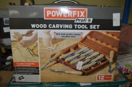 Power Fix Profi Wood Carving Tool Set