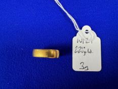22ct Gold Scrap Gold Ring ~3g