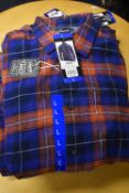 *Grayers Heritage Flannels Checked Shirt in Terracotta/Blue Size: L