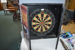 Nodor Super Bowl Dartboard in Pulp Fiction Cabinet