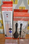 Commander Electric Pump and Cleaning Kit (0ver 18's only)
